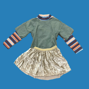 Lot of 3 girls size 5T items that make an *adorable* layered outfit!